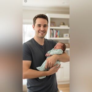 Disney Baby Mickey Mouse Footie - Cream and Green